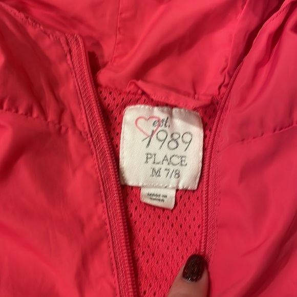 CHILDRENS place size medium girls ( small pin hole & marks on sleeves - Picture 3 of 4